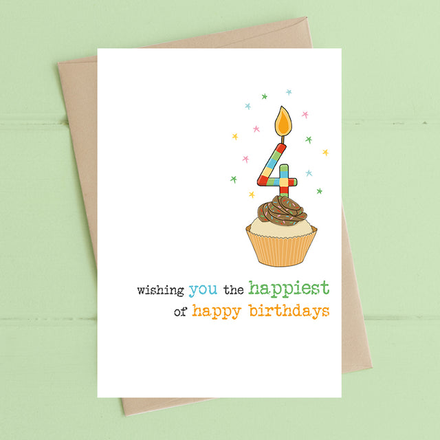 cupcake-age-4-happiest-birthday-dandelion-stationery