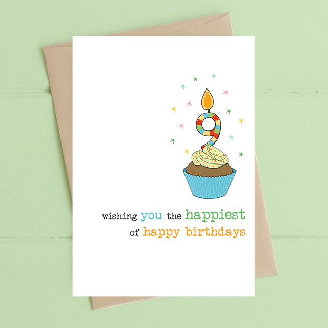 cupcake-age-9-happiest-birthday-card-dandelion-stationery
