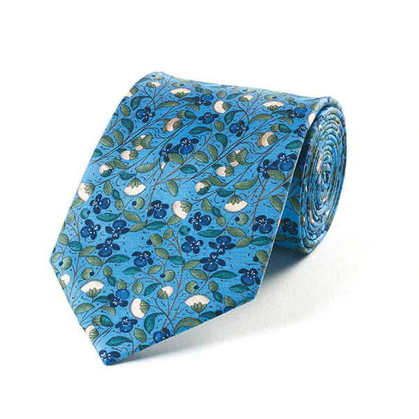 Medieval Flowers Silk Tie - Fox & Chave