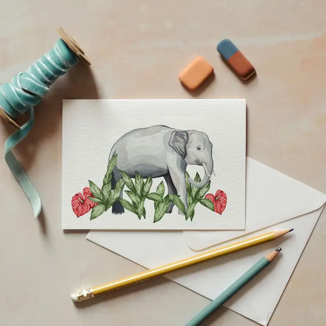tropical-elephant-watercolour-greeting-card-sophie-brabbins
