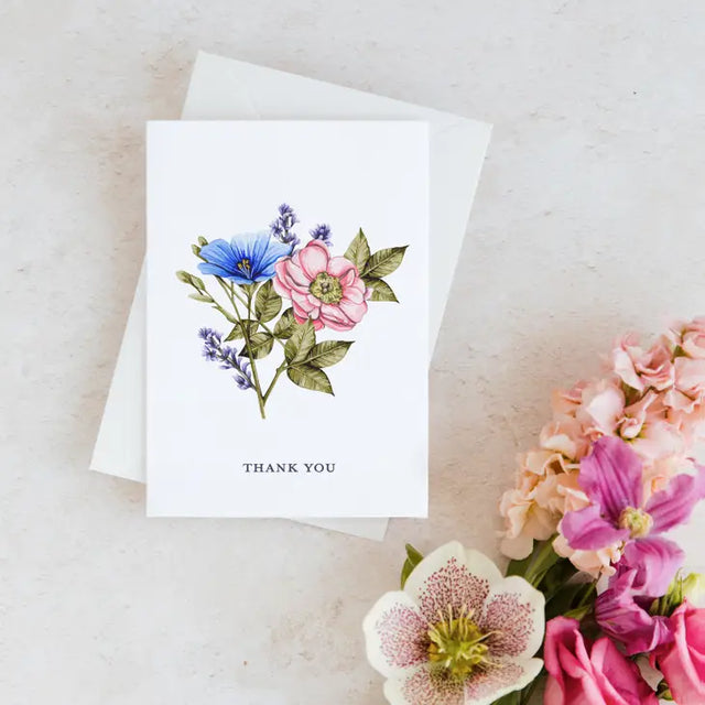 floral-posie-thank-you-watercolour-greeting-card-sophie-brabbins