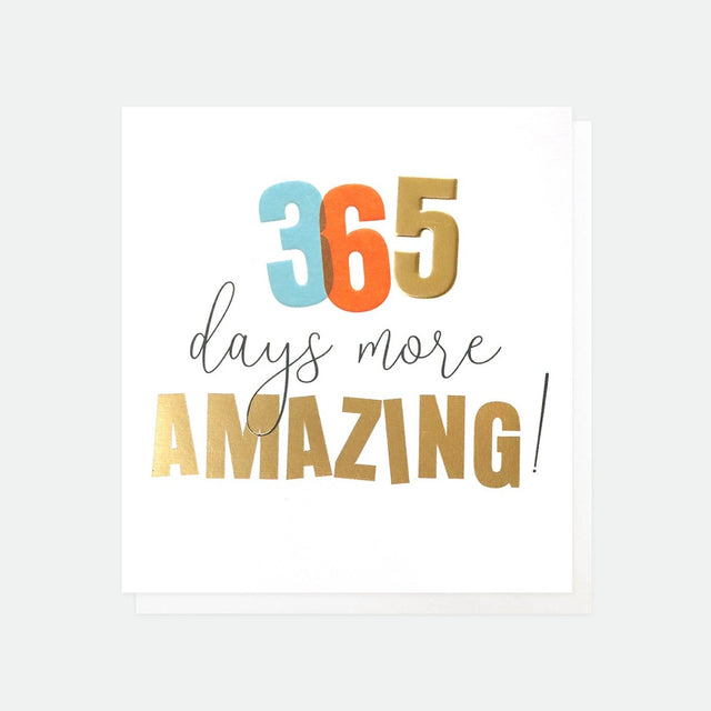 365 Days More Amazing Card - Caroline Gardner