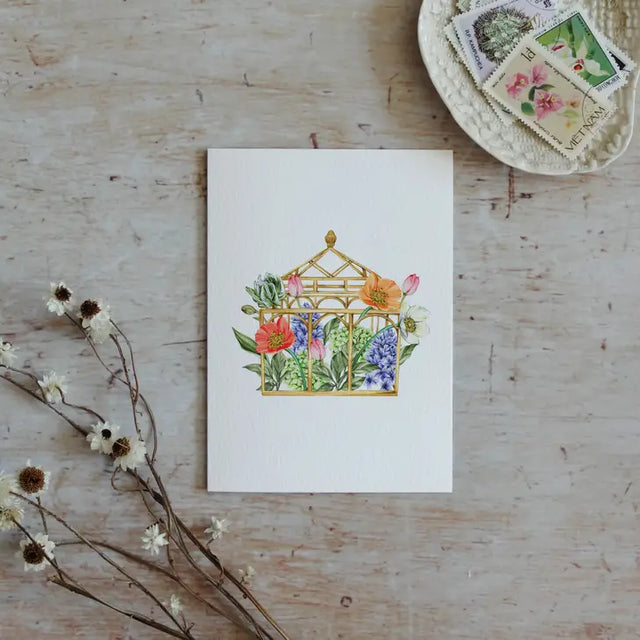 floral-greenhouse-watercolour-greeting-card-sophie-brabbins