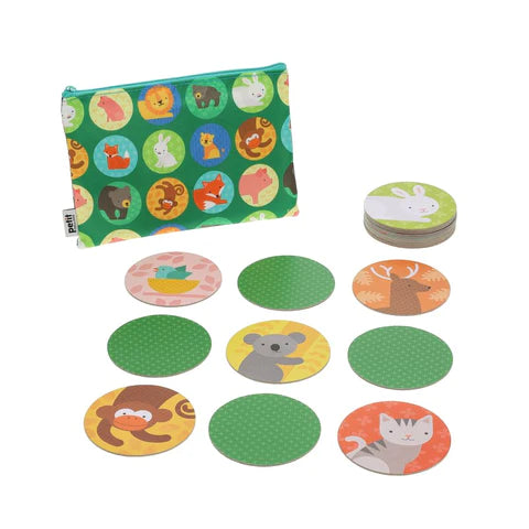 Animals and Babies Matching Game - Petit Collage