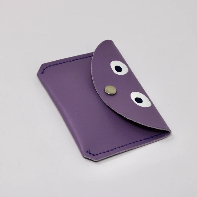 Mini Money Googly Eyed Purse: Lilac