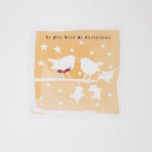 To Both of You at Christmas Card - Wendy Jones-Blackett