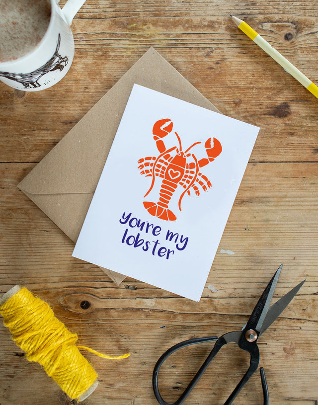 You're My Lobster Card - Ratty Golightly