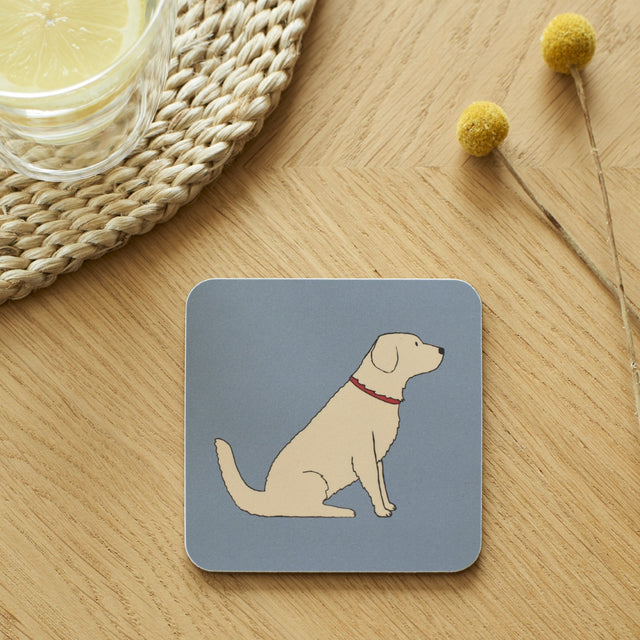 Golden Retriever Coaster - Sweet William Designs