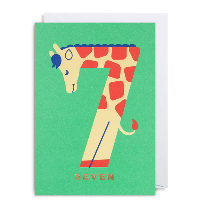 giraffe-age-seven-birthday-card-lagom-design