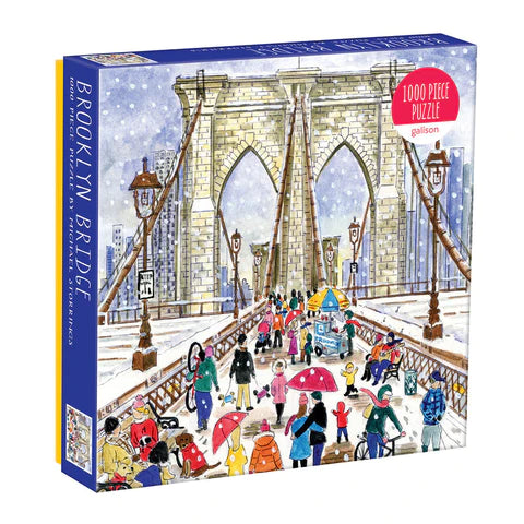 Brooklyn Bridge 1000 Piece Puzzle - Michael Storrings