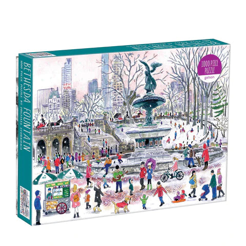 Bethesda Fountain 1000 Piece Puzzle: Michael Storrings