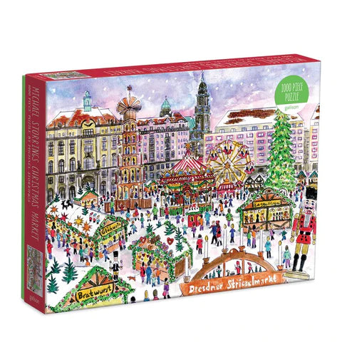 Christmas Market 1000 Puzzle: Michael Storrings