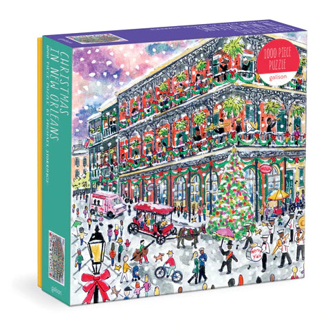 Christmas In New Orleans 1000 Puzzle - Michael Storrings
