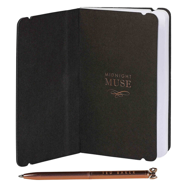 Ted Baker: Black Splendour Mini Notebook & Pen