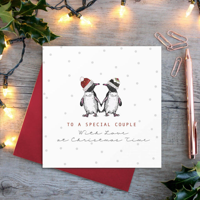To a Special Couple Christmas Card - Toasted Crumpet