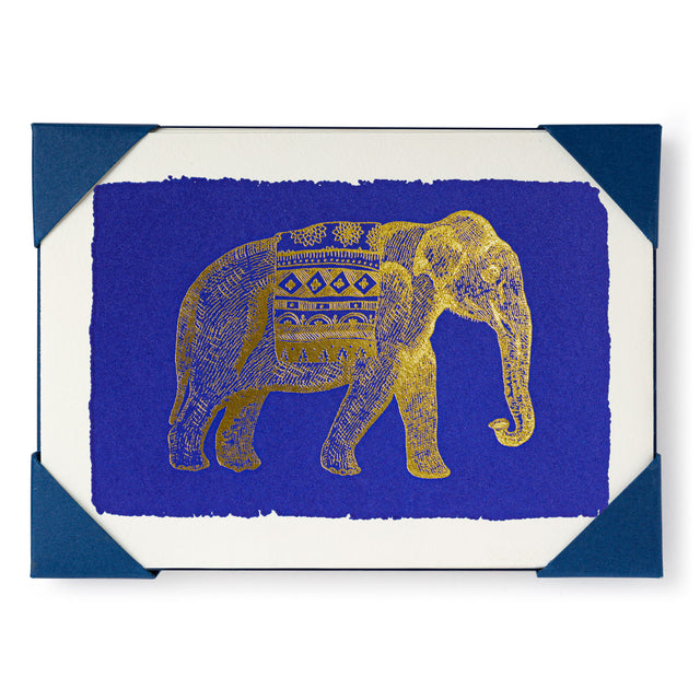 gold-elephant-letterpress-notecards-archivist-gallery