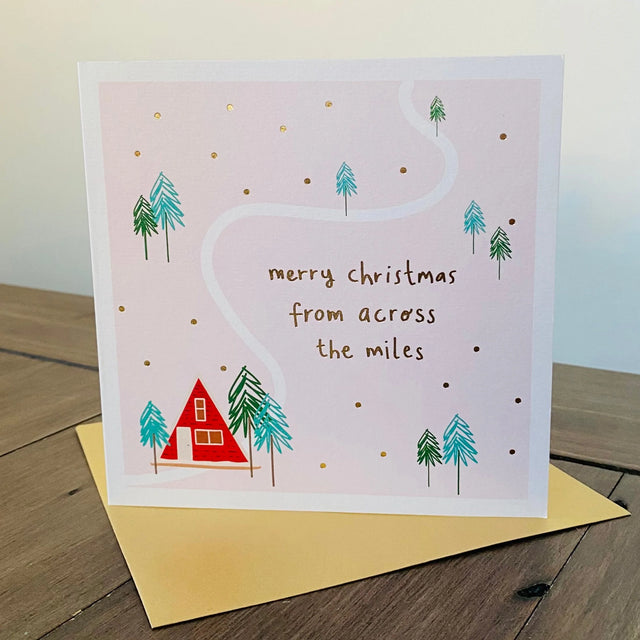 Across The Miles Christmas Card - Megan Claire