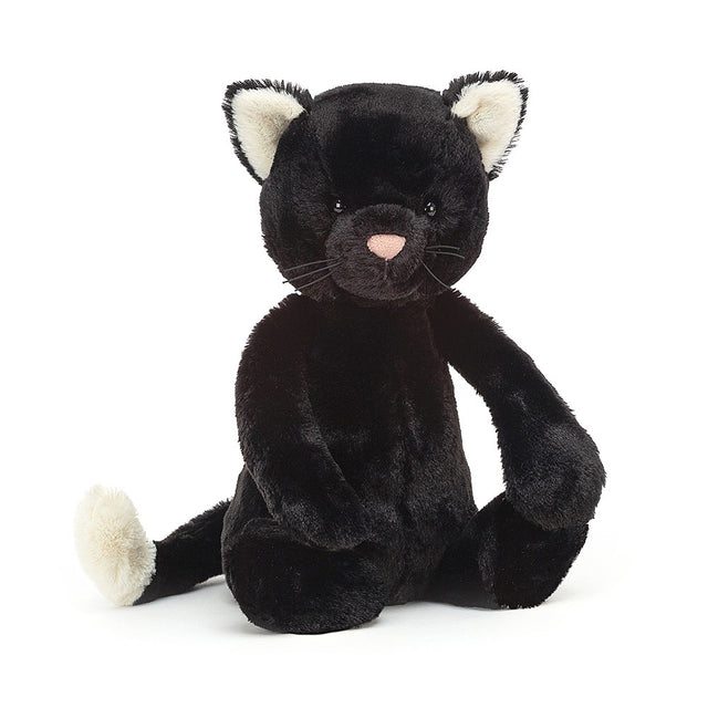 Bashful Black Kitten Medium - Jellycat