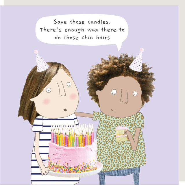 Save Candles Card - Rosie Made a Thing