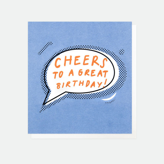 Cheers To a Great Birthday! Card - Caroline Gardner