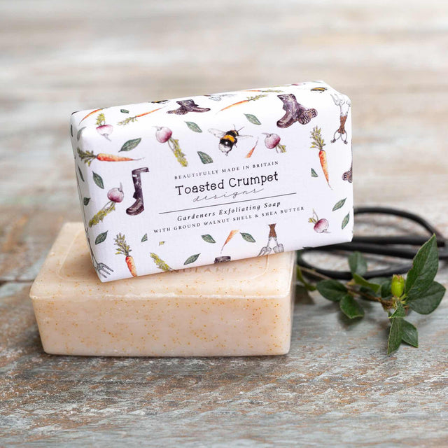 Gardeners Exfoliating Soap - Toasted Crumpet