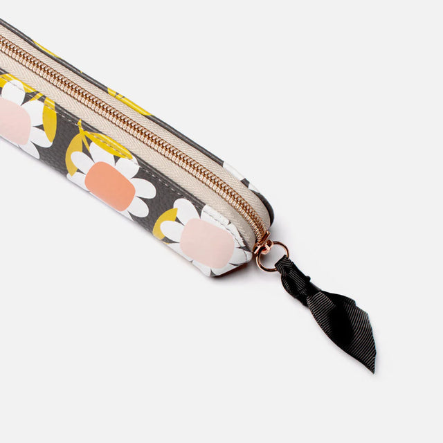 Big Flower Slim Pencil Case - Caroline Gardner