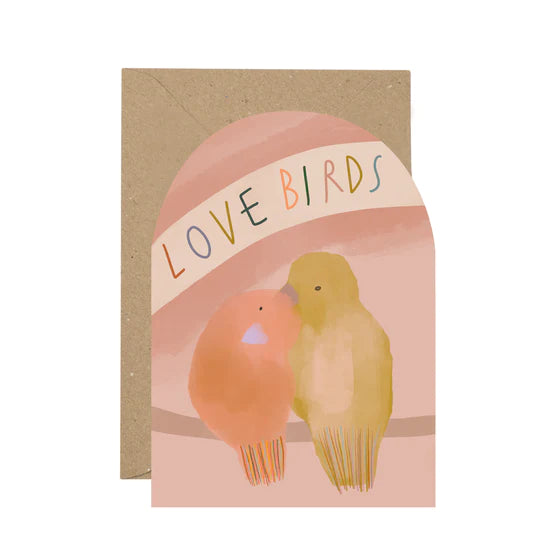 Love Birds Card - Plewsy