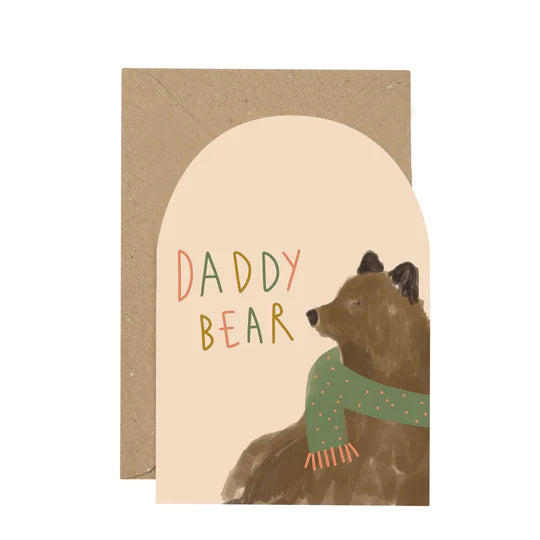 Daddy Bear Card - Plewsy