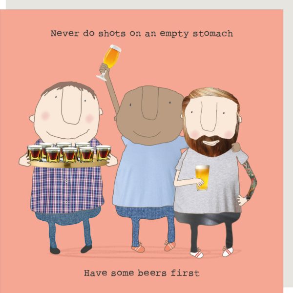 Beers First Card - Rosie Made A Thing