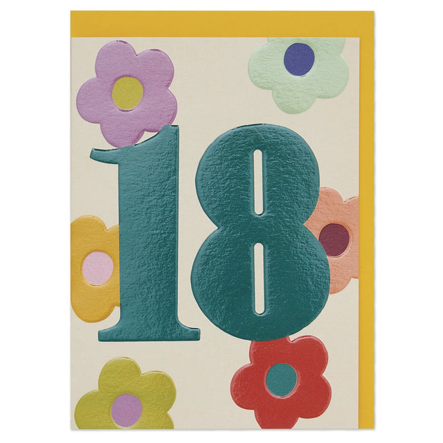 18th-birthday-retro-floral-greeting-card-raspberry-blossom