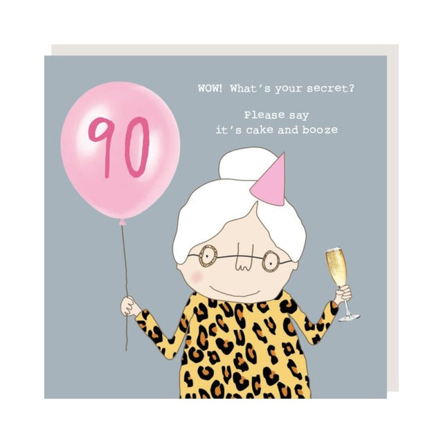 Girl 90 Secret Card - Rosie Made A Thing
