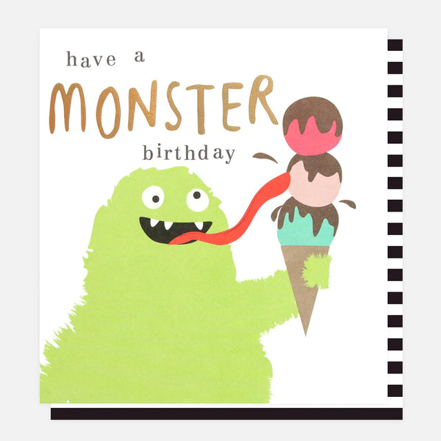 Have a Monster Birthday Card - Little Monsters - Caroline Gardner