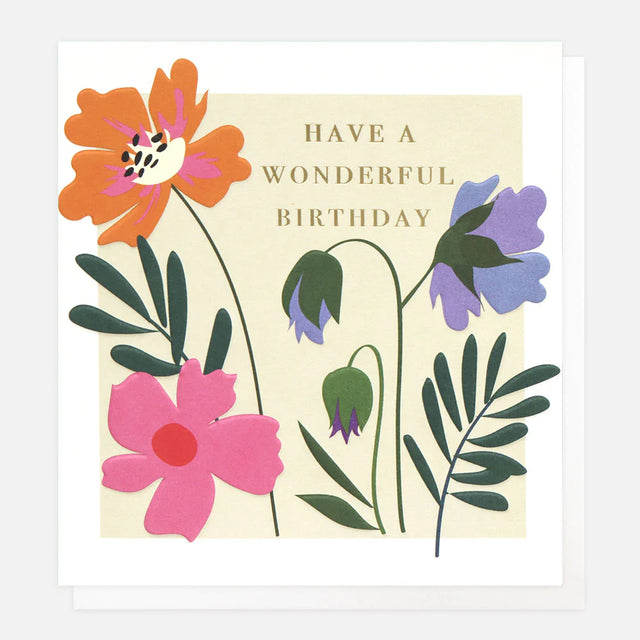 Have a Wonderful Birthday Card - Caroline Gardner
