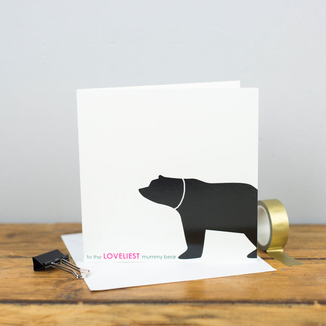 Loveliest Mummy Bear Card - Heather Alstead