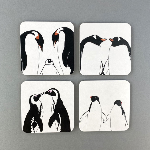 African Kiss Penguin Coaster