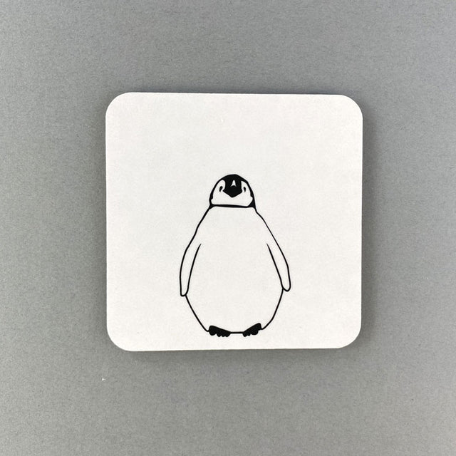 Baby Penguin Coaster - Penguin Ink