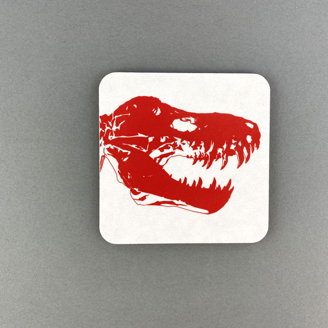 Stan Red T Rex Coaster - Penguin Ink