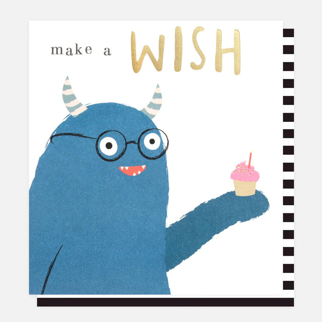 Make A Wish Card - Little Monsters - Caroline Gardner