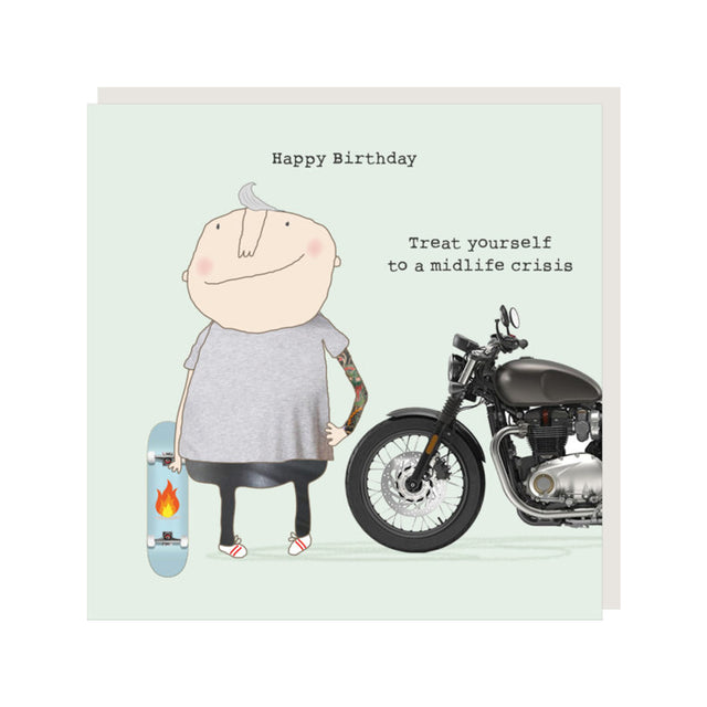Midlife Crisis Card - Rosie Made A Thing
