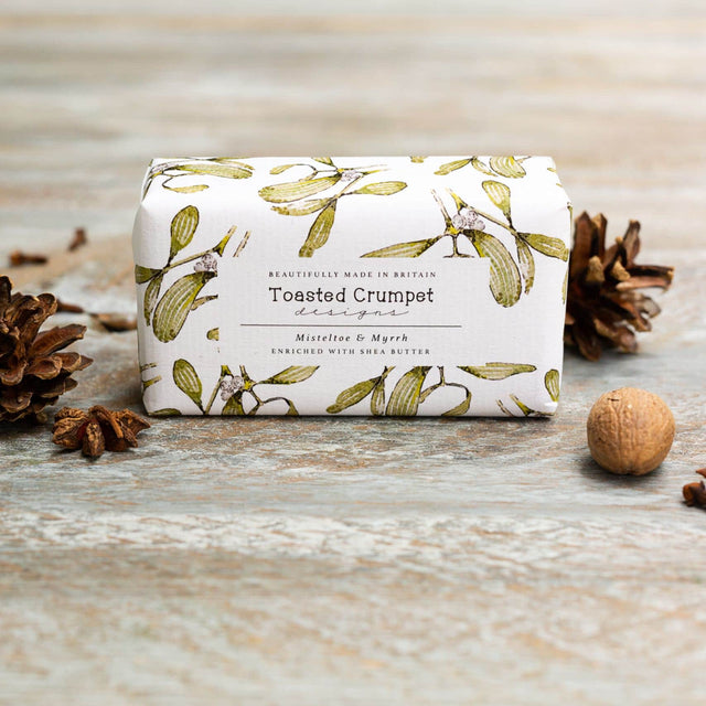 Mistletoe & Myrrh Soap - Toasted Crumpet