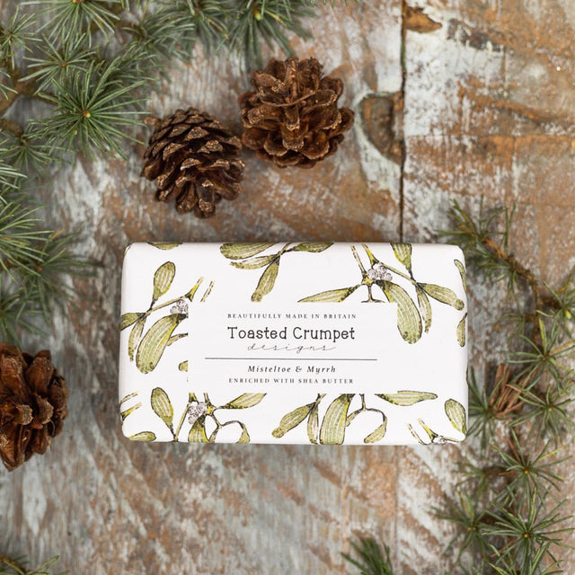 Mistletoe & Myrrh Soap - Toasted Crumpet