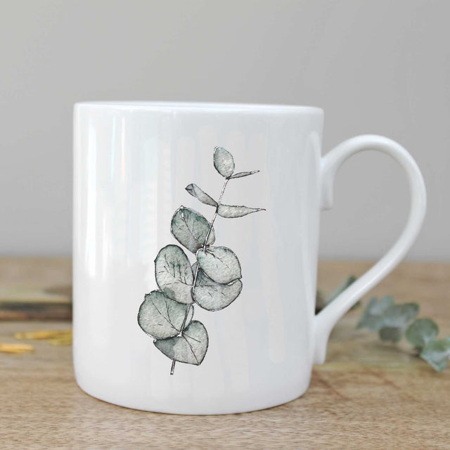 Eucalyptus China Mug - Toasted Crumpet