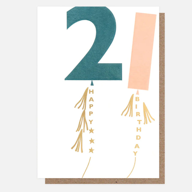 21 Happy Birthday Card-Caroline Gardner