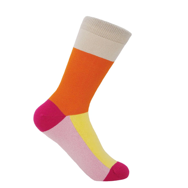 Victoria Women's Socks - Orange - Peper Harow