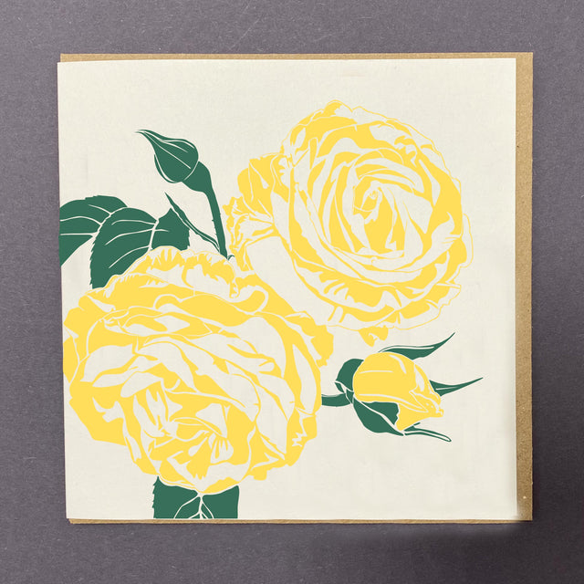 yellow-rose-letterpress-card-penguin-ink
