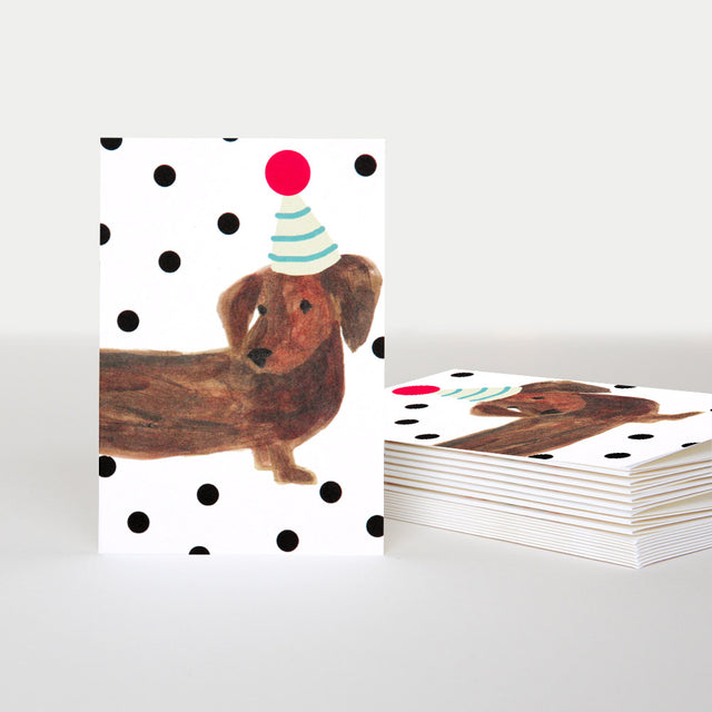 Sausage Dog Notecards - Pack of 10 - Caroline Gardner