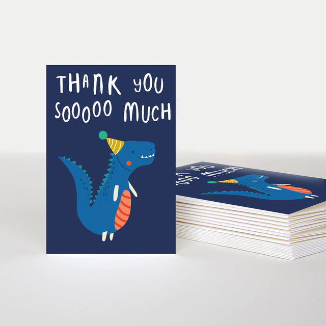 Dino Thank You Notecards - Pack of 10 - Caroline Gardner
