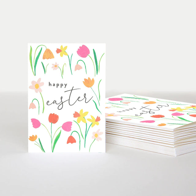 Happy Easter Floral Notecard Pack