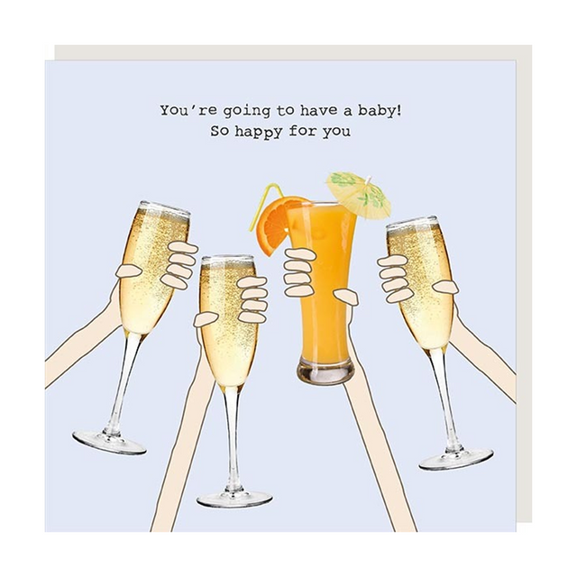 Pregnant Cheers Card - Rosie Made A Thing
