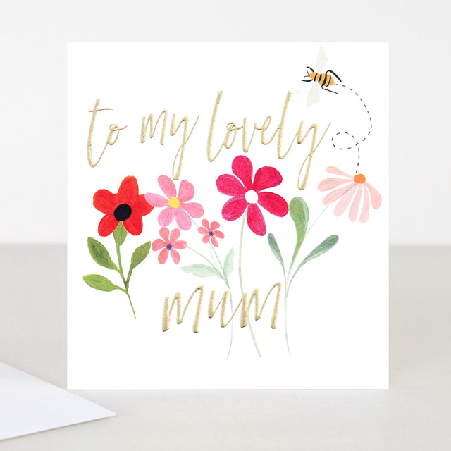 o A Lovely Mum Birthday Card - Caroline Gardner